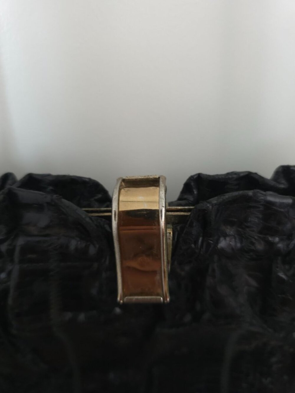 Vintage Sony Studios Wardrobe x BAGS BY SUPREME Black Snakeskin Shoulder Bag - Picture 4 of 11